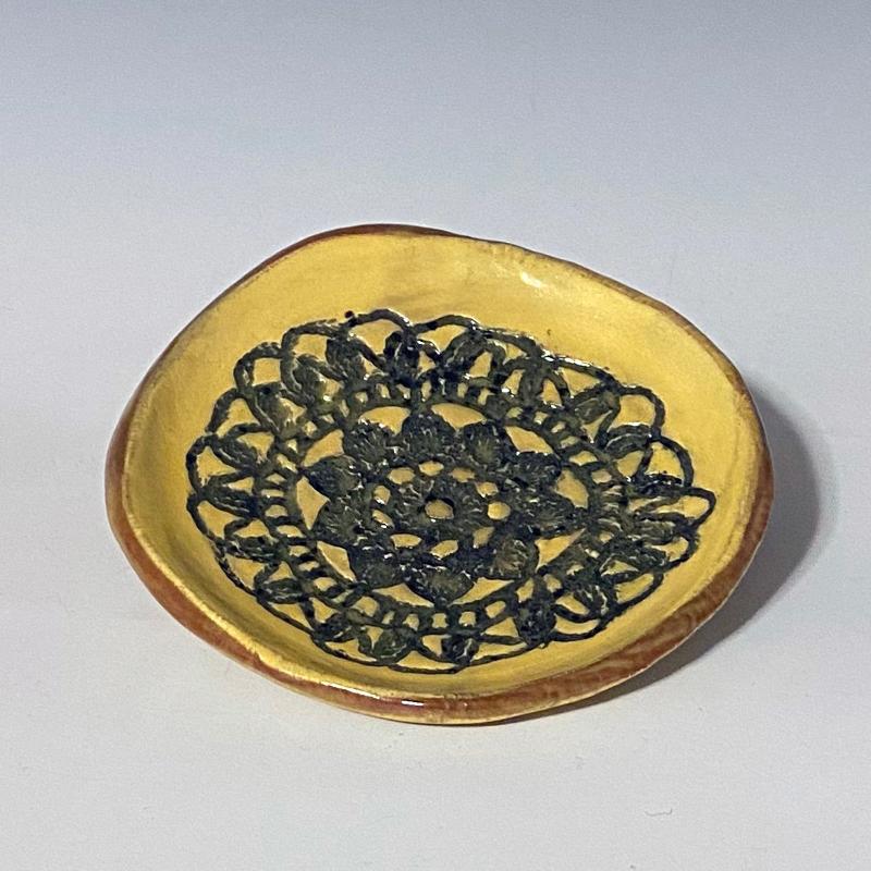 Nanny's Lace trinket dish