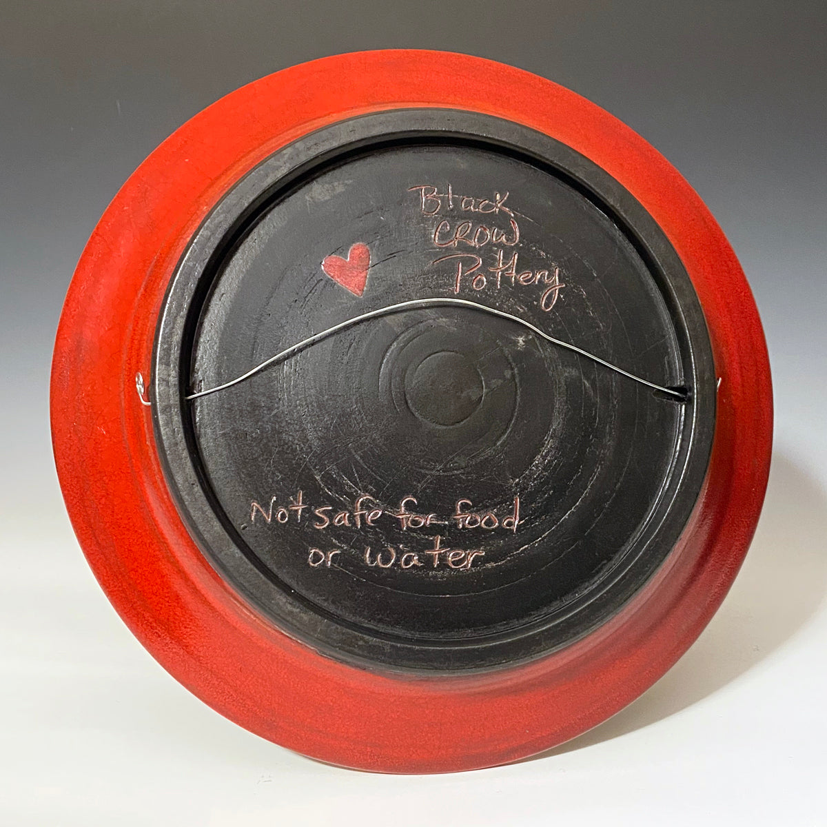 Love is Love plate back view.